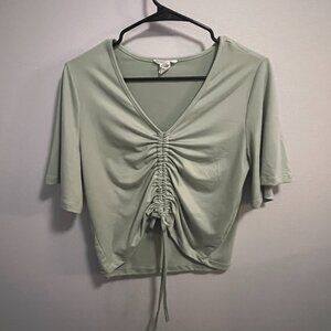 3 Plus Size Crop Top Bundle!! - Sage Green, Beige, and Black